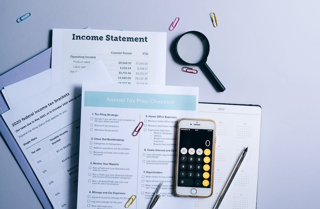 Income statement documents