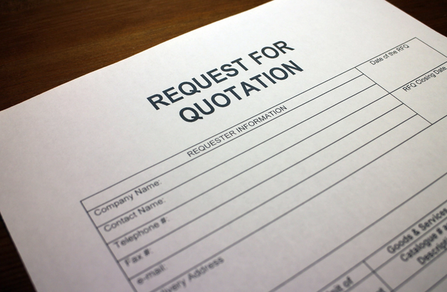 Request for quotation form